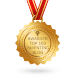 top 100 parenting blog badge