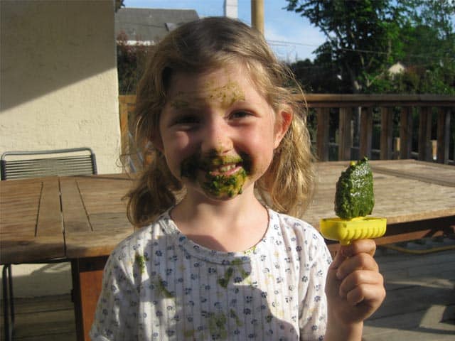 green popsicles