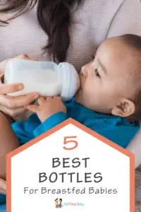 5 best bottles for breastfed babies pin1