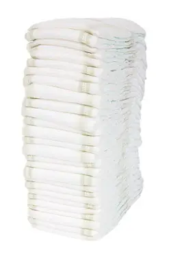 stack of diapers