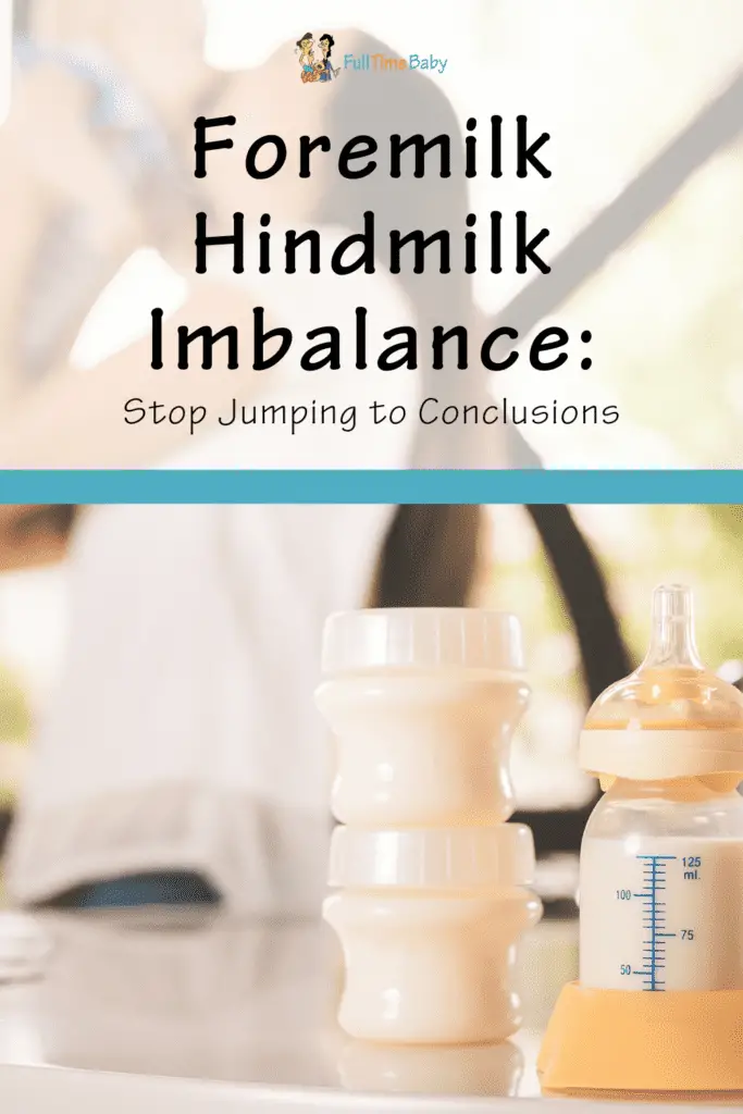 Foremilk Hindmilk Imbalance