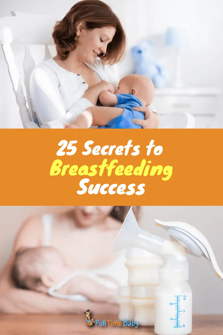 25 secrets to breastfeeding success image of mothers nursing