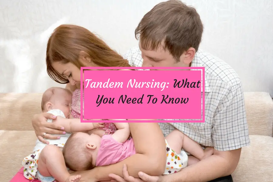 family with tandem nursing kids