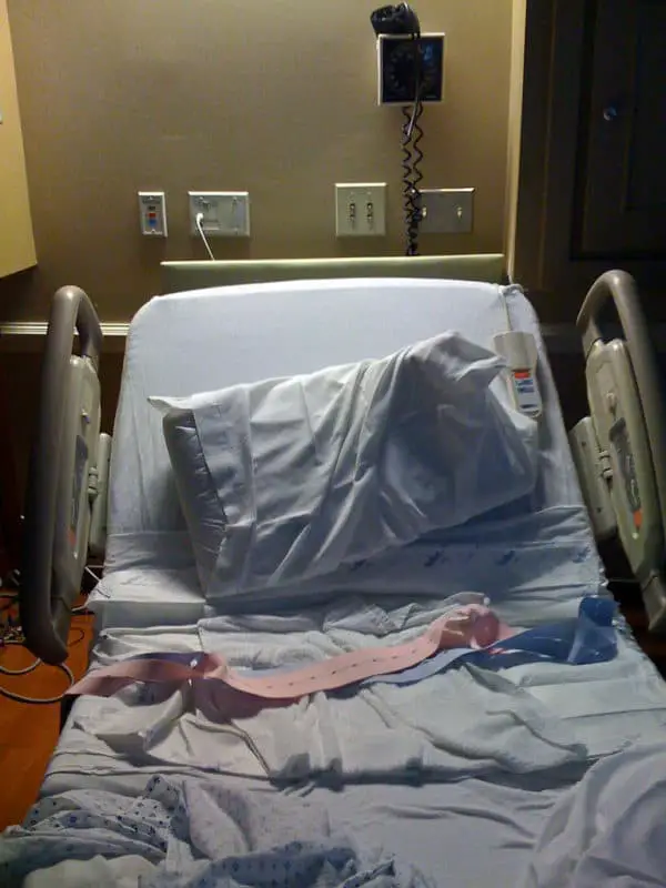 hospital bed