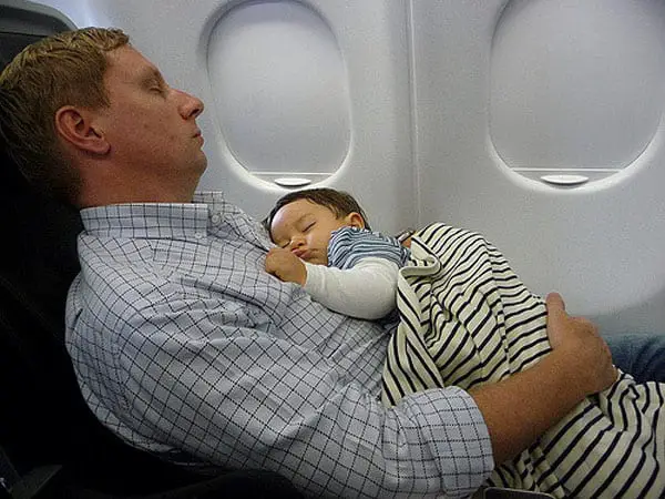 airplane travel with a baby