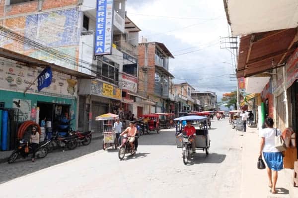 motor taxis in Tarapoto