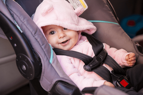 car seat cute baby