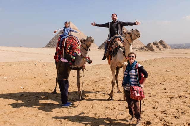riding a camel while pregnant