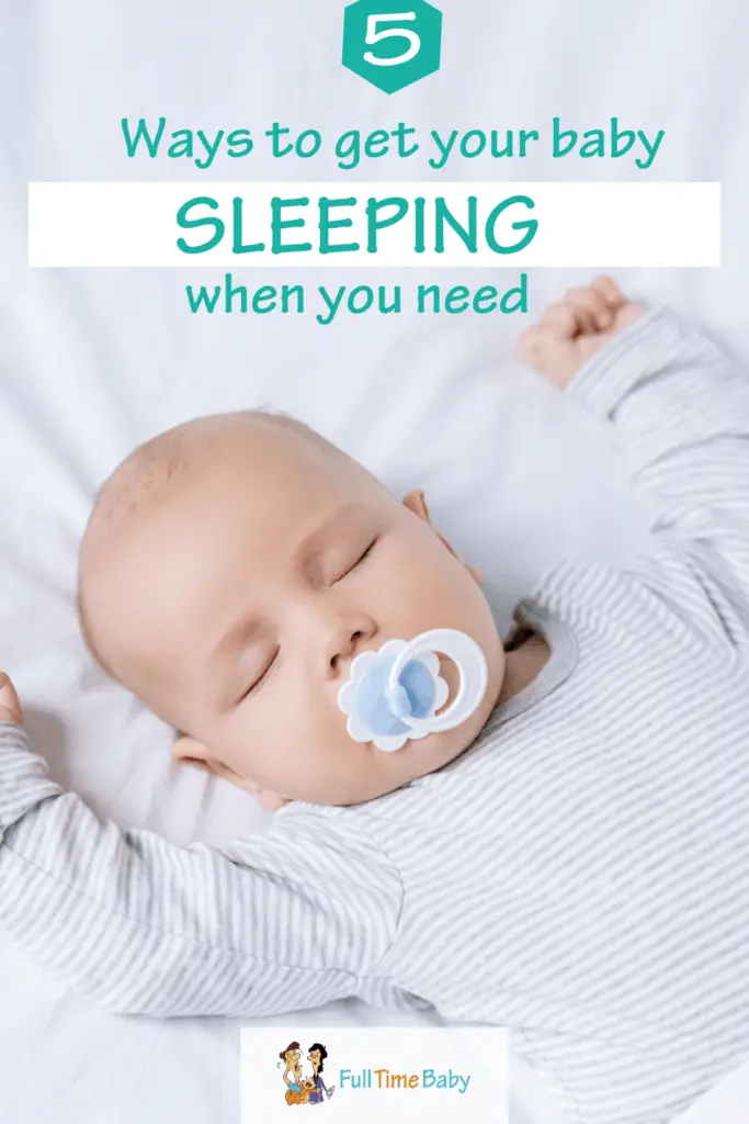Ways to get baby sleeping