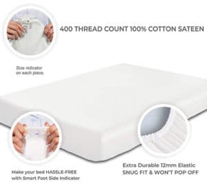 thread count bed sheets