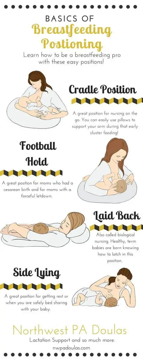 basics of breastfeeding positioning